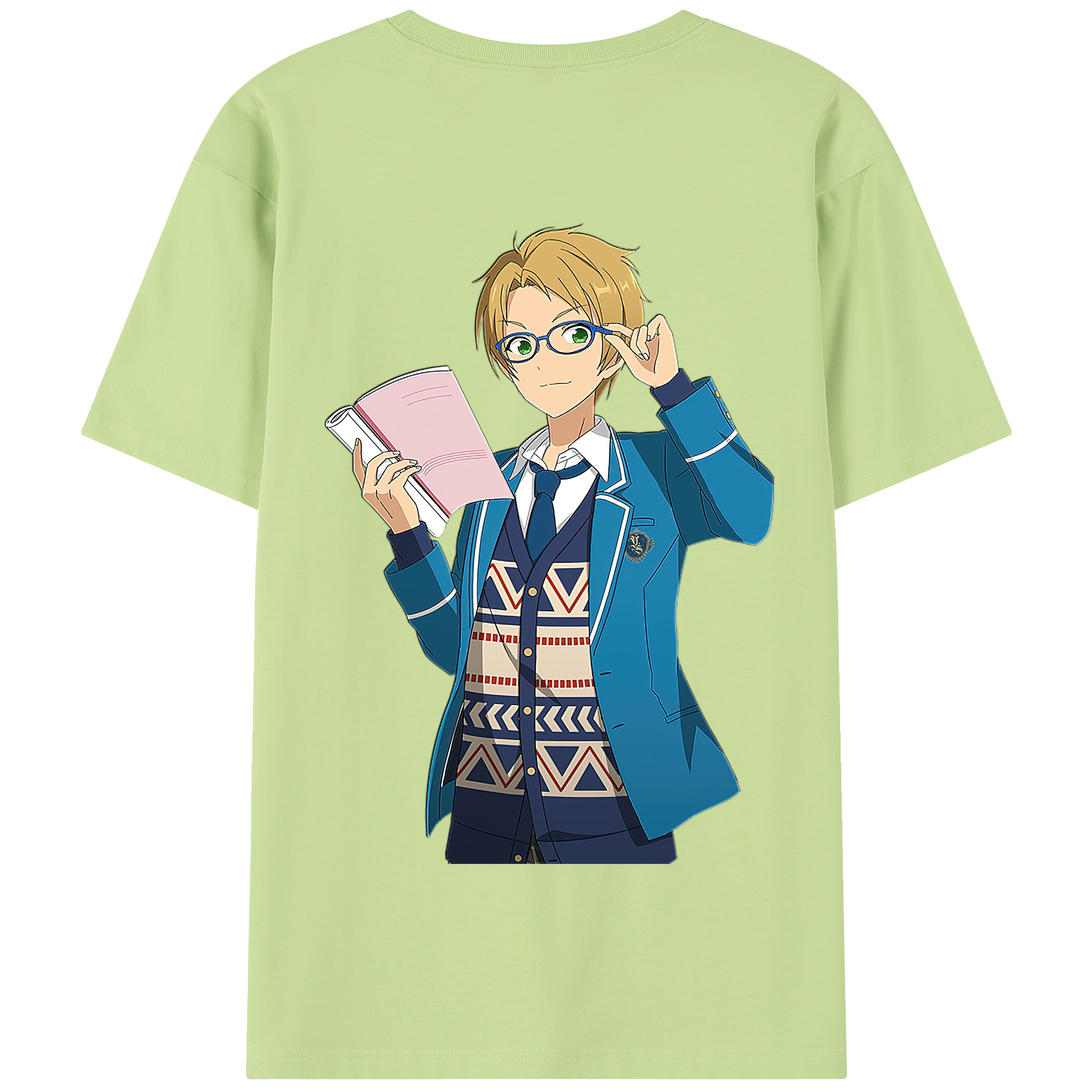 （画像用） あんさんぶるスターズ! Ensemble Stars 綿100％半袖Tシャツ（背面プリント）